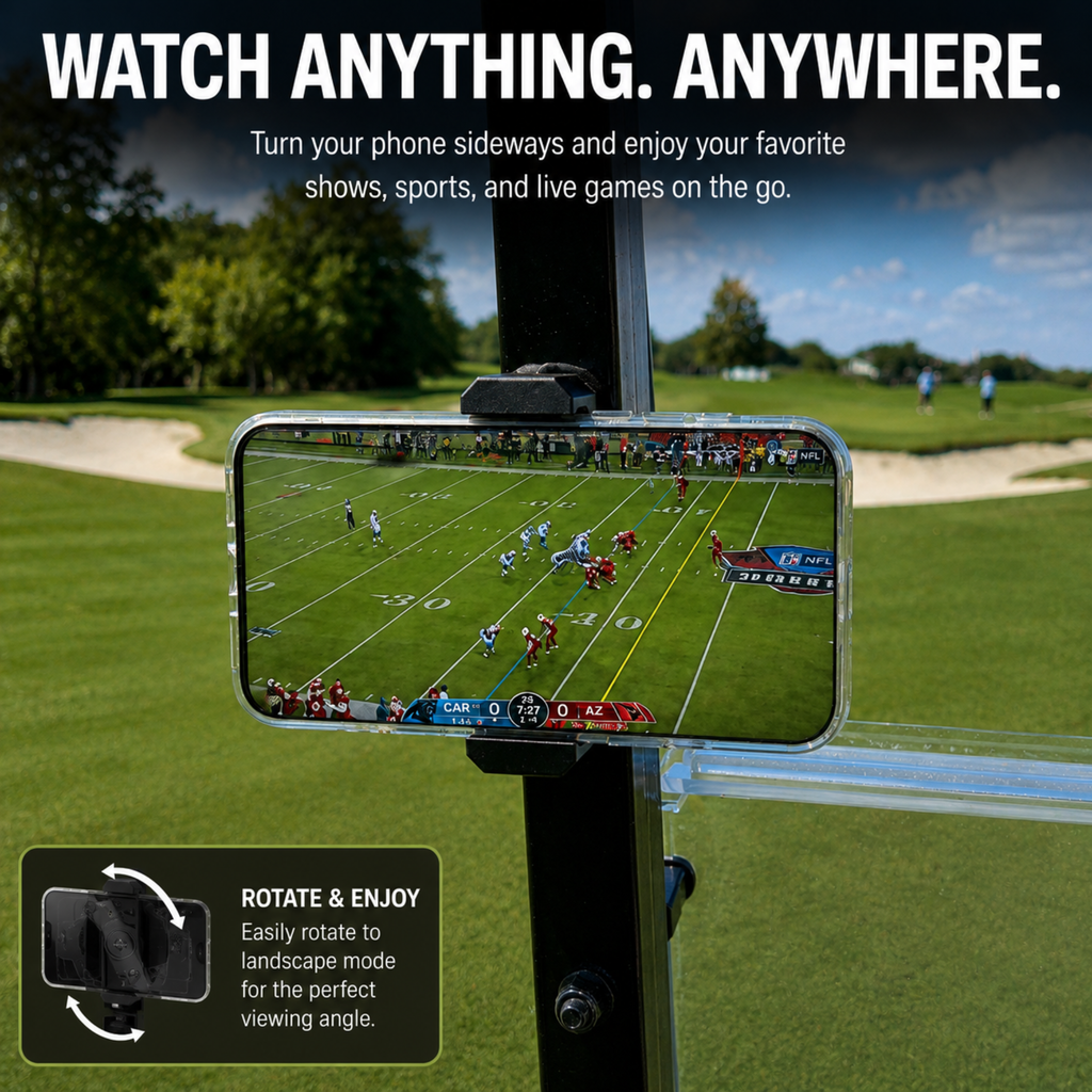 Magnetic Golf Cart Phone Mount