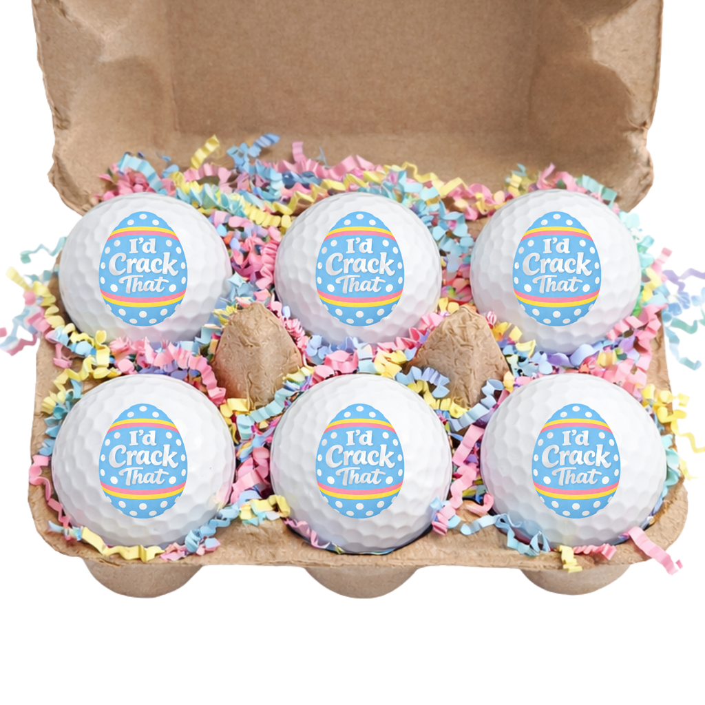 Easter Egg Carton Golf Ball Gift Set – 6 Pack