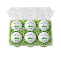 Best By Par Golf Balls Gift Set – Funny Golf Gift for Dad, Husband, Boyfriend, Wife, Son, Mom, Fiancé | 6 Pack Novelty Golf Balls